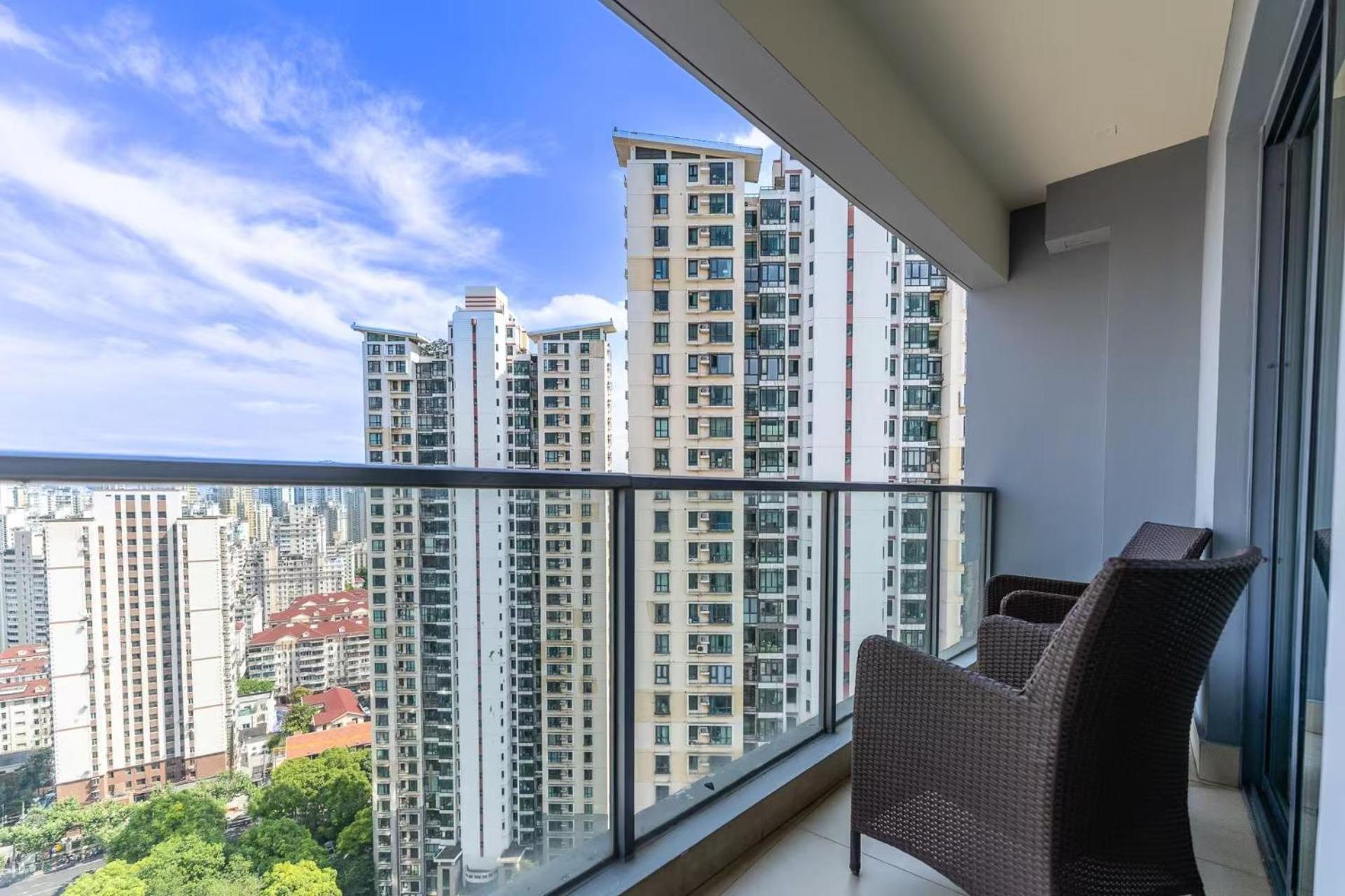 Oakwood Residence Shanghai Xangai Exterior foto