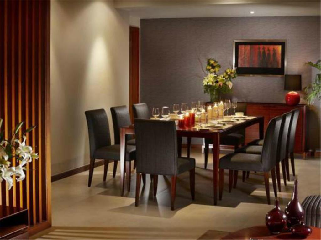Oakwood Residence Shanghai Xangai Restaurante foto