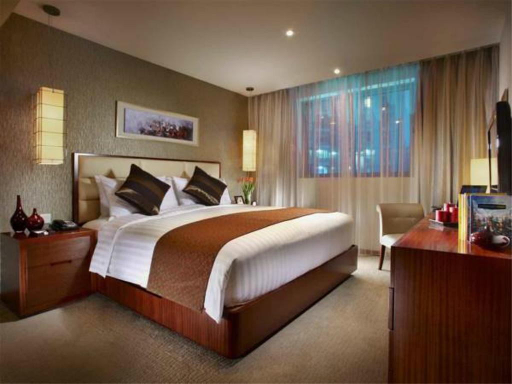 Oakwood Residence Shanghai Xangai Quarto foto