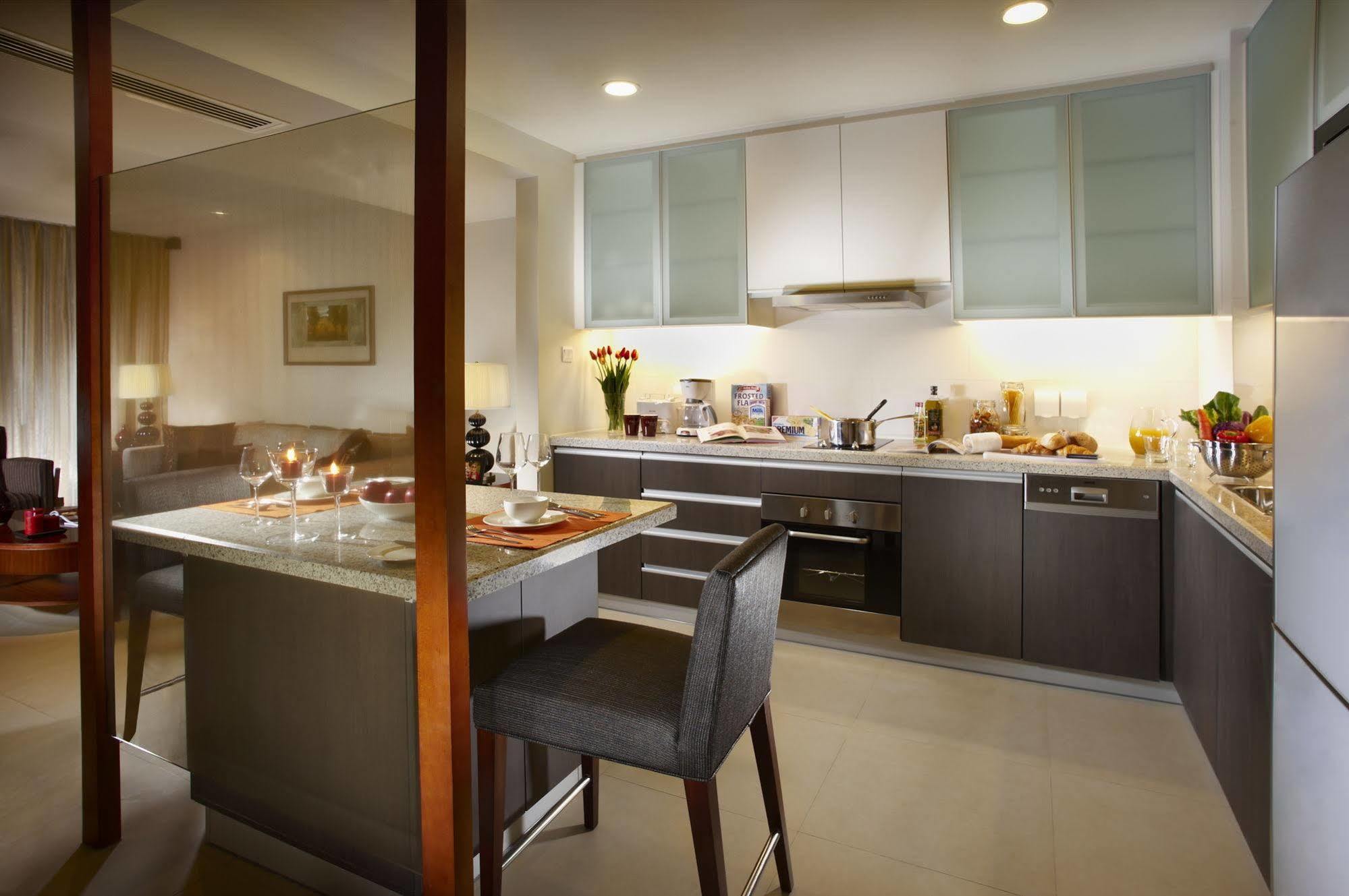 Oakwood Residence Shanghai Xangai Quarto foto
